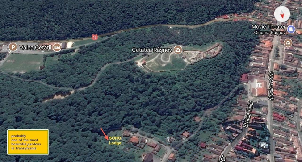 Soho Lodge Rasnov Kültér fotó